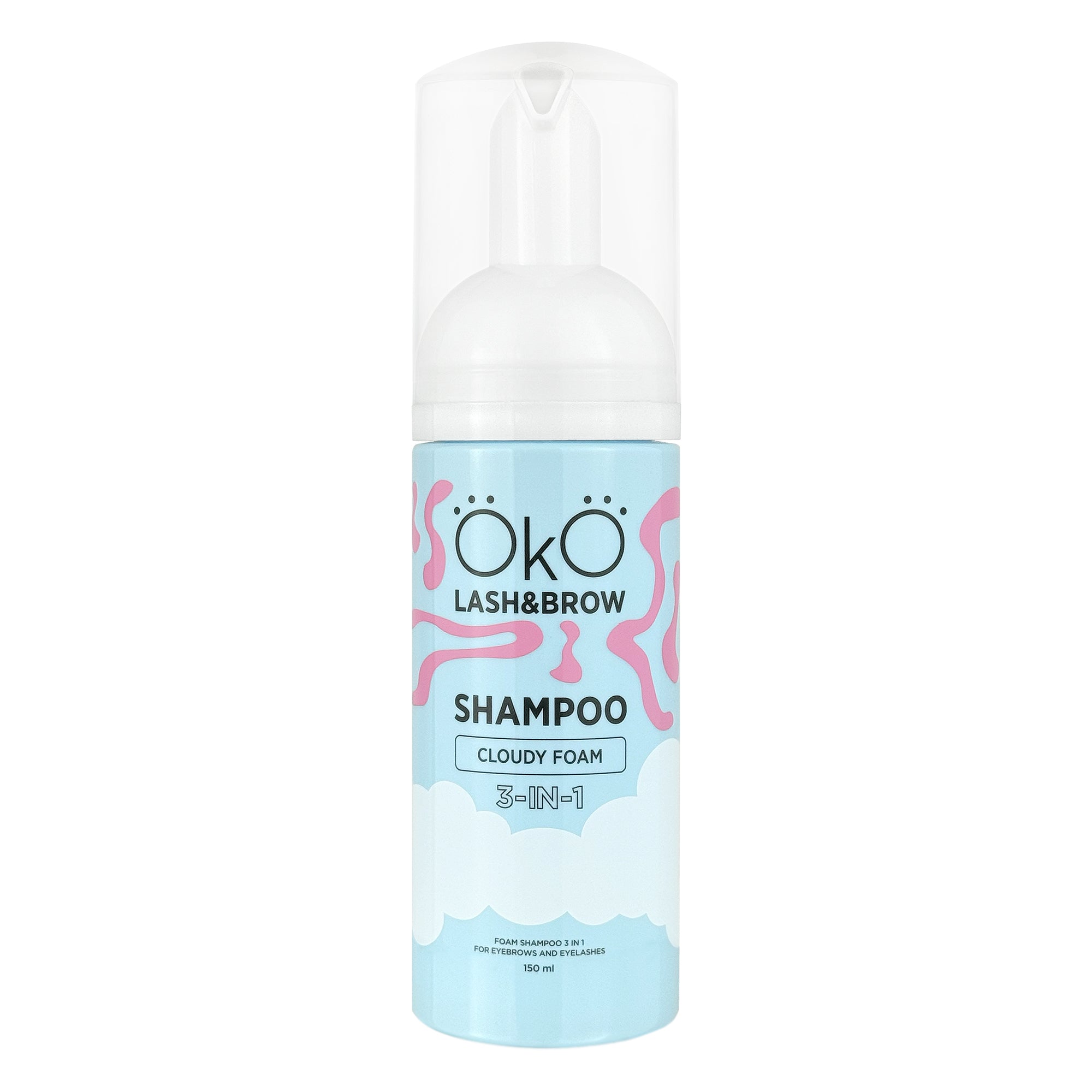 Shampoo Cloudy Foam 3 in 1 ÖkÖ, 150 ml