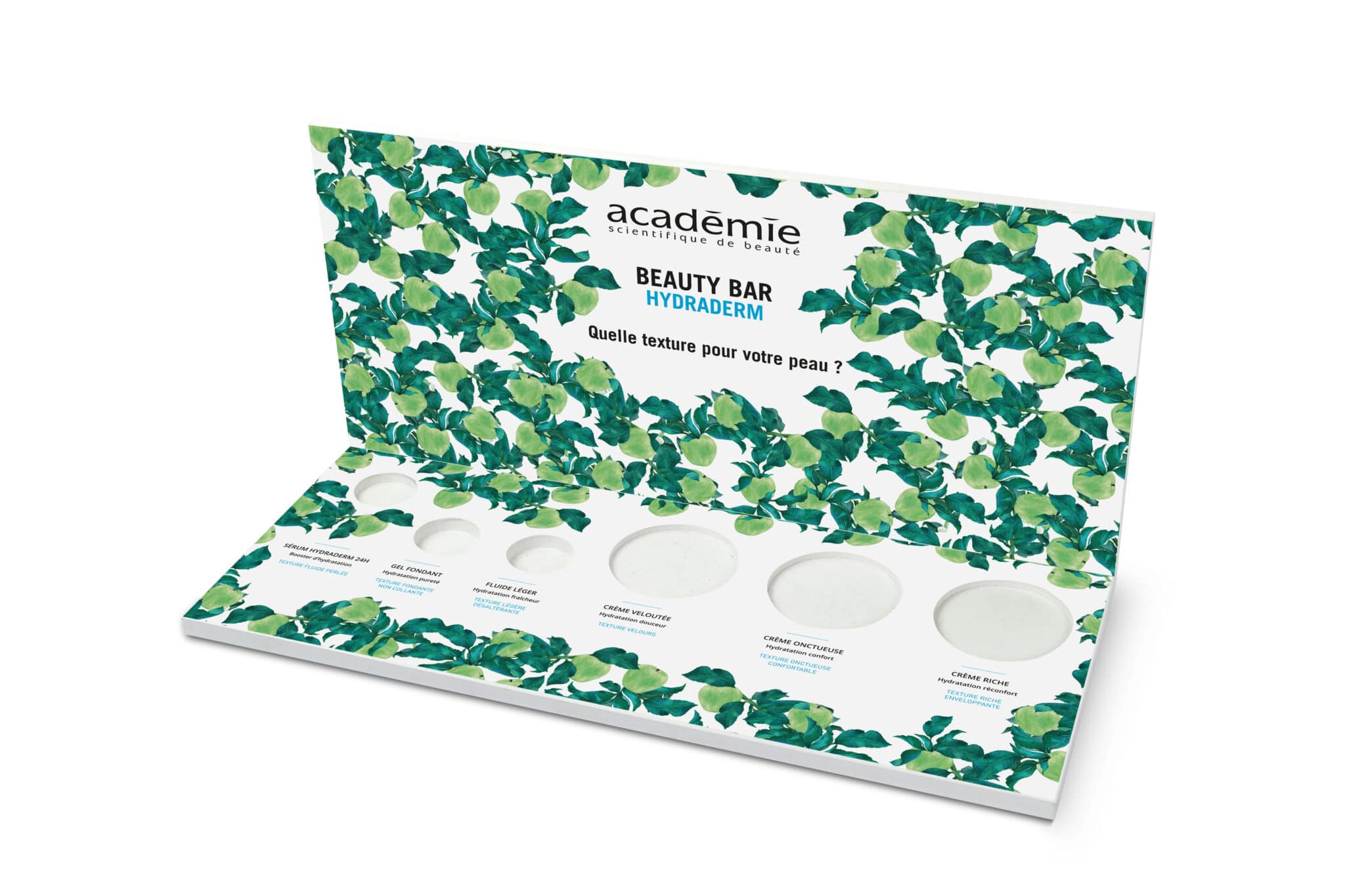 Display hydraderm