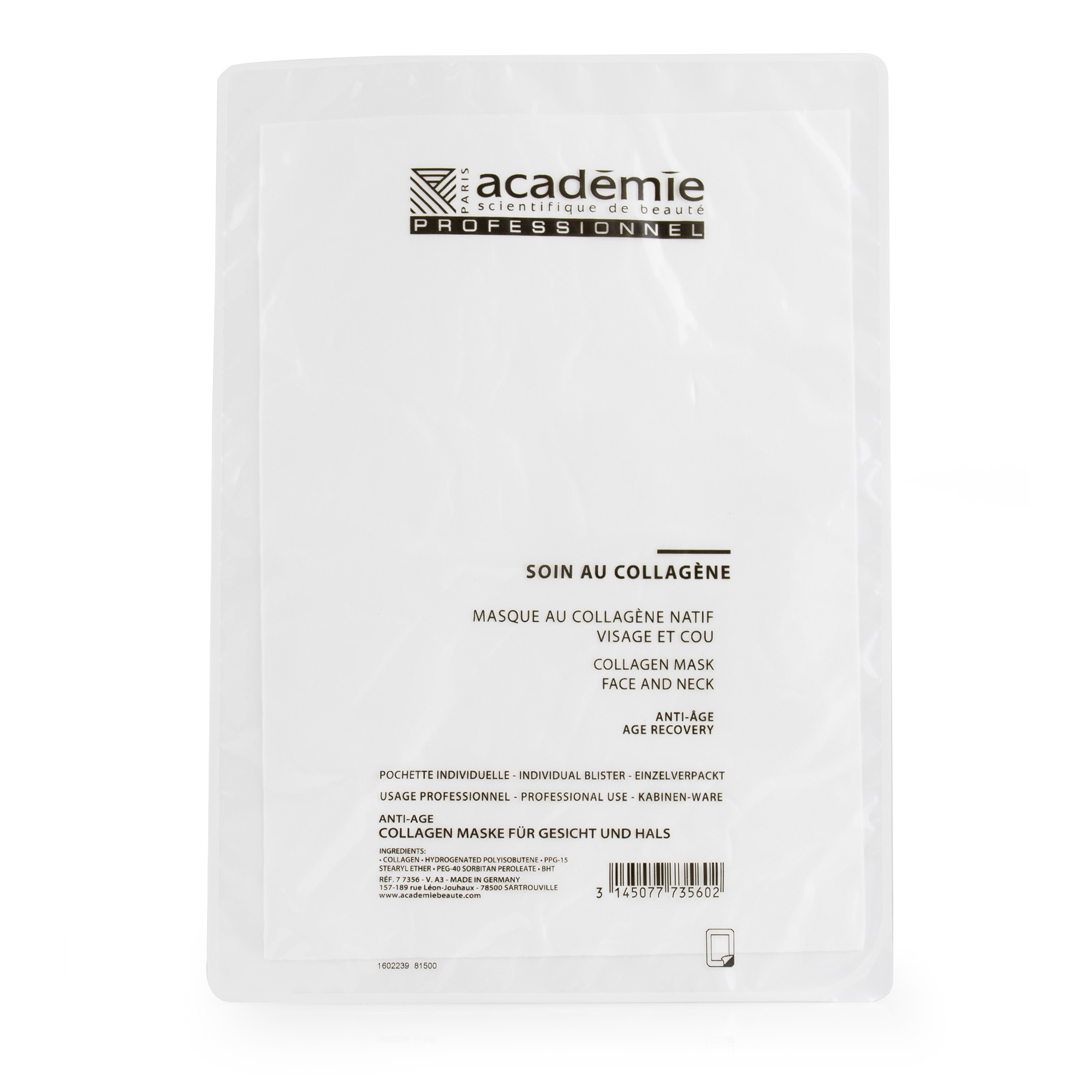 COLLAGEN MASK FACE AND NECK 1 stk (B2B)