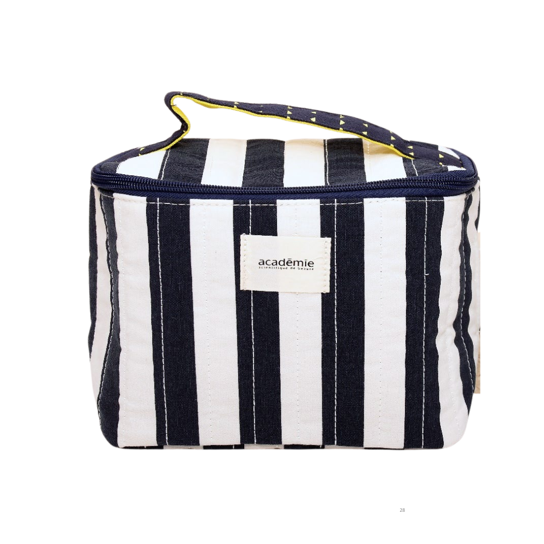 Academie stribet toilettaske (B2B)