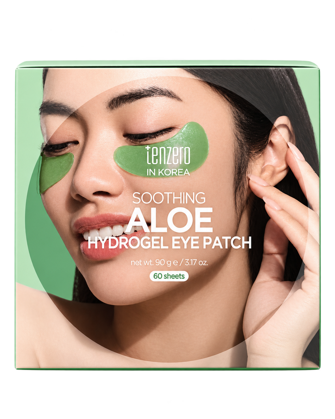 TENZERO Soothing Aloe Hydrogel Eye Patch K-beauty