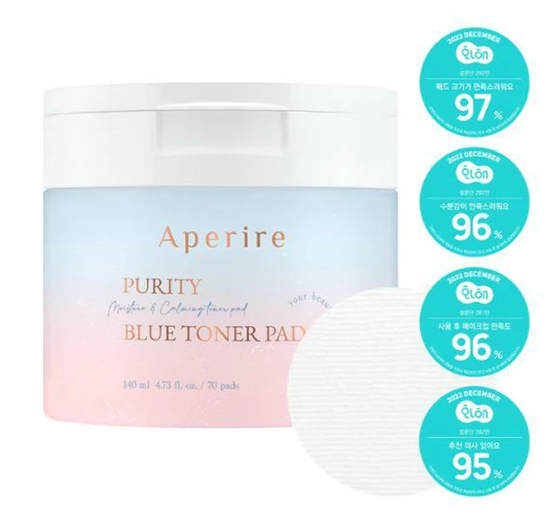 Aperire purity blue toner pad K-Beauty (B2B)