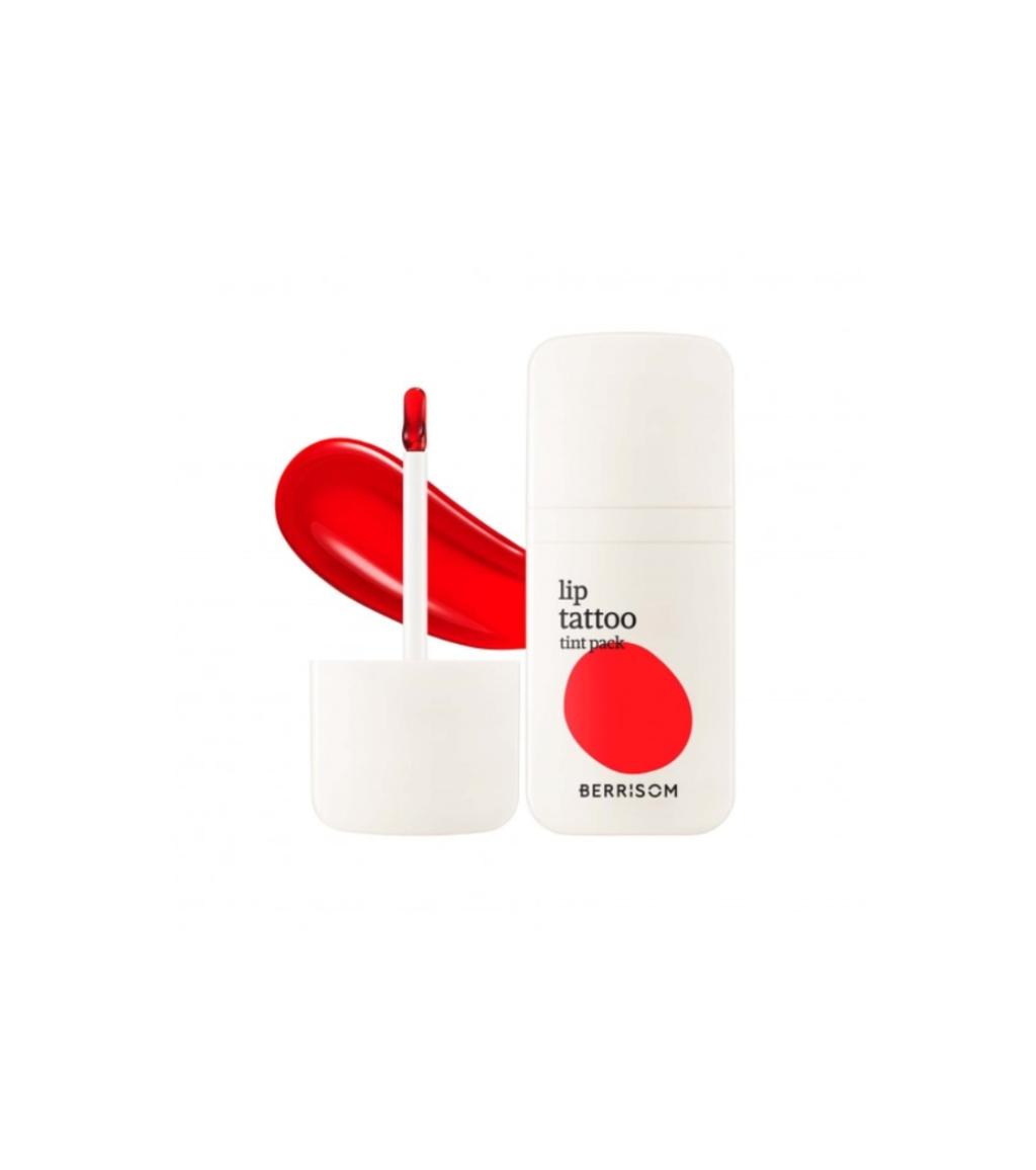 BERRISOM LIP TATTOO TINT PACK - 05 SCARLET RED K-Beauty (B2B)