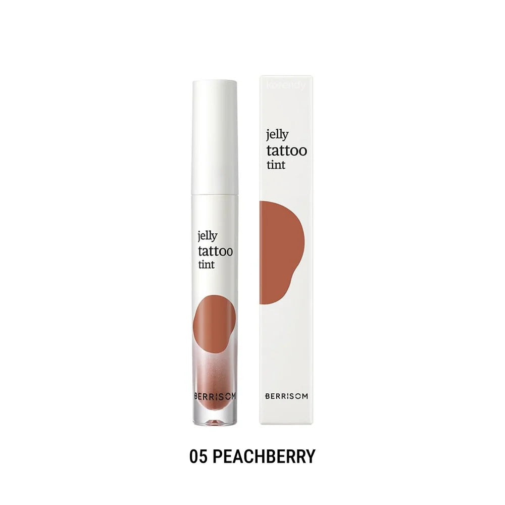 BERRISOM Jelly Tattoo Tint – 05 Peach Berry K-beauty (B2B)