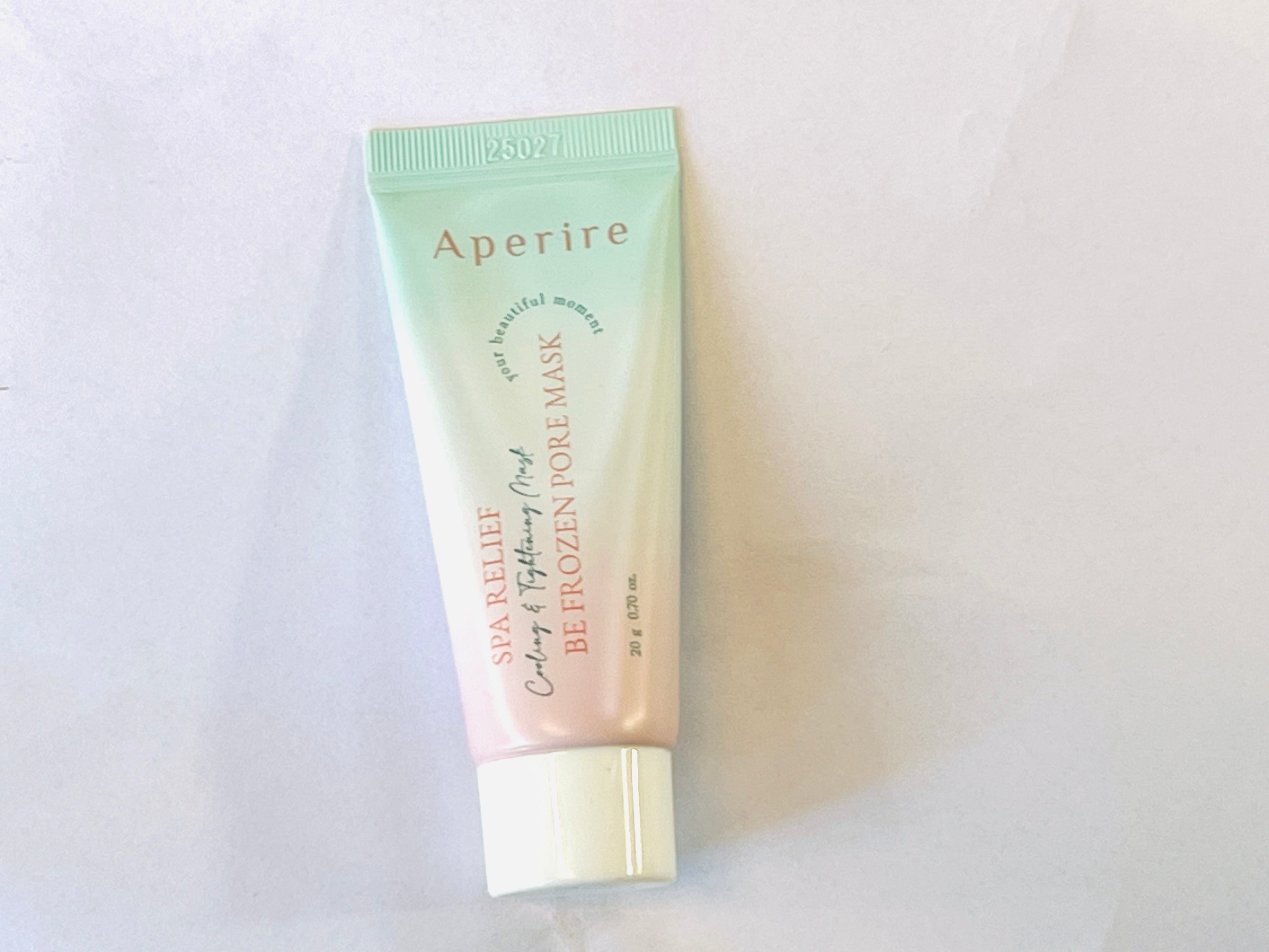 Aperire Be Frozen Pore Mask rejsestørrelse K-Beauty 20g (B2B)