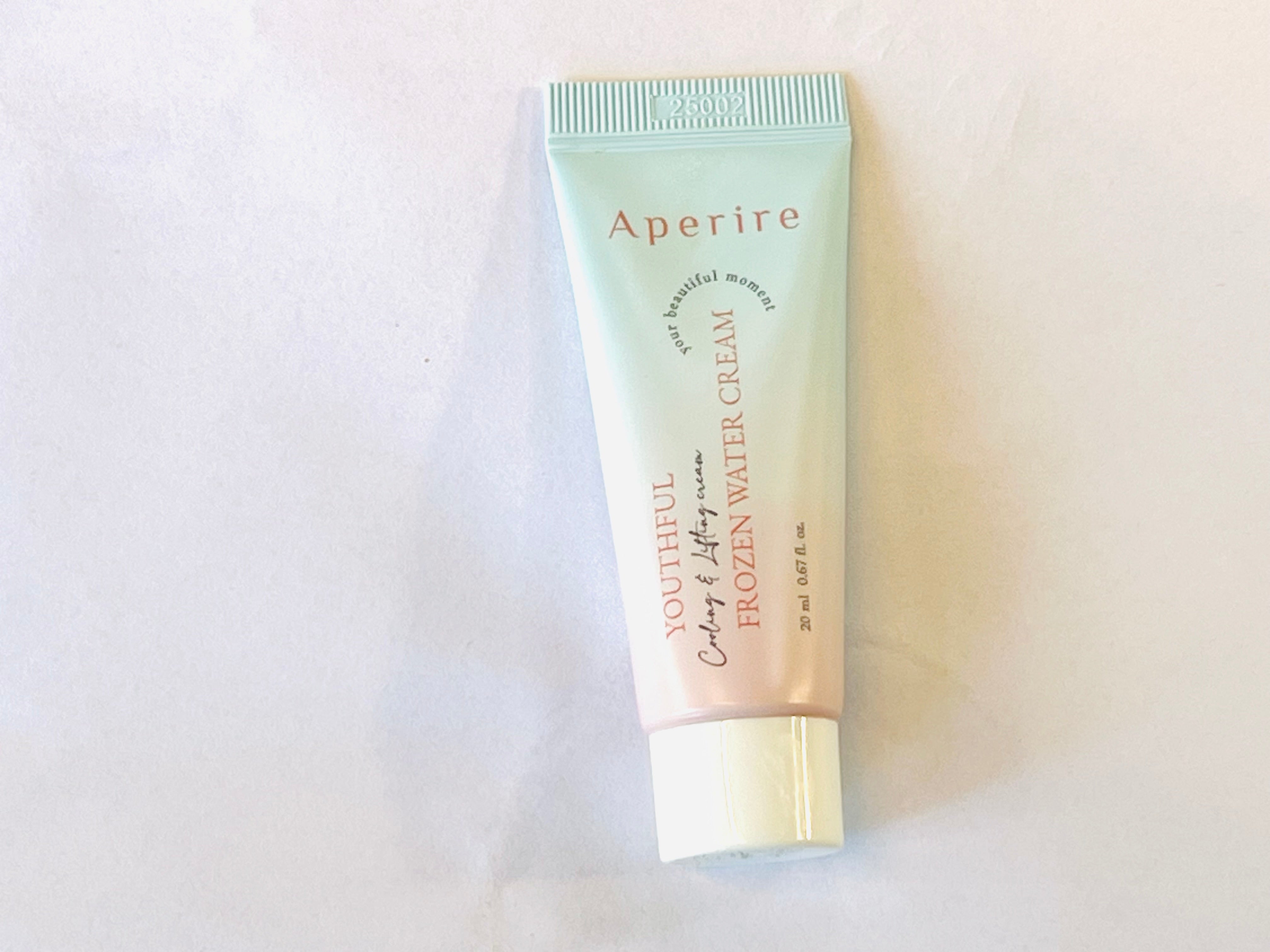 Aperire - Youthful frozen water cream rejsestørrelse K-Beauty (B2B)