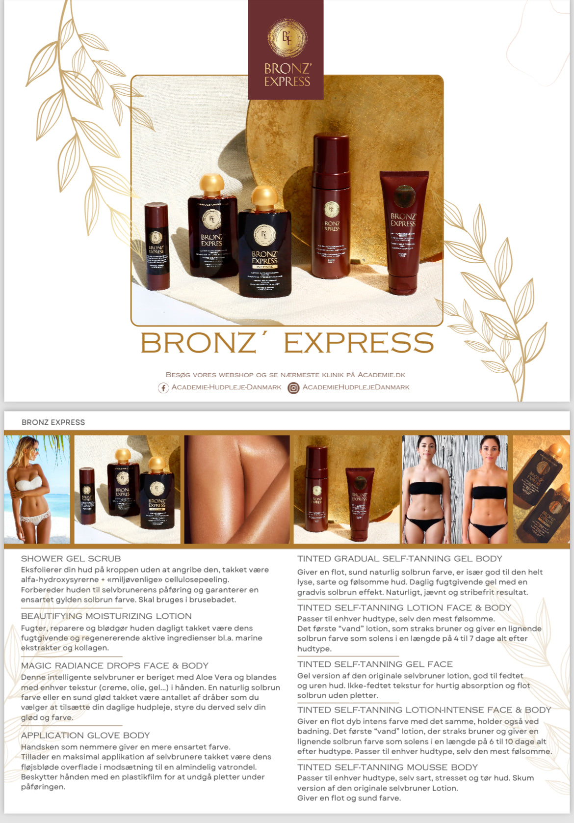 Flyers med Bronz Express (B2B)
