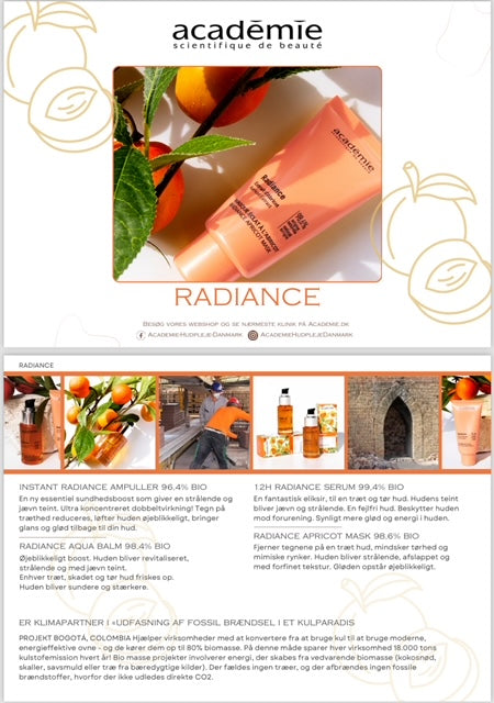 b2b Flyers med Radiance