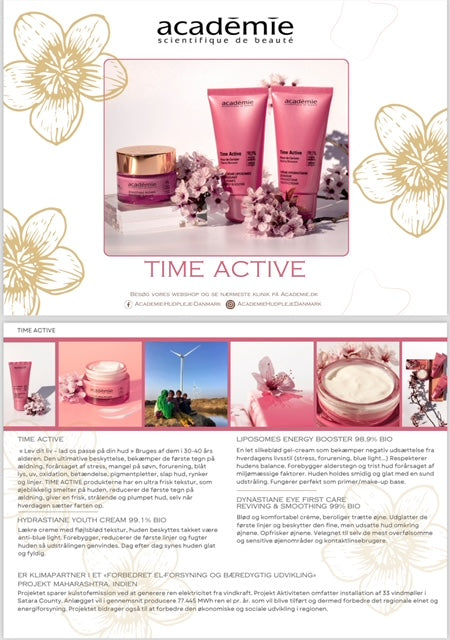 Flyers med Time Active