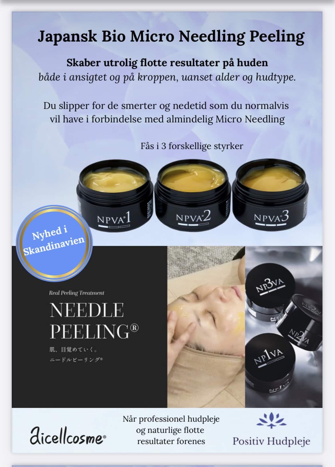 Brochure Japansk bio micro needling