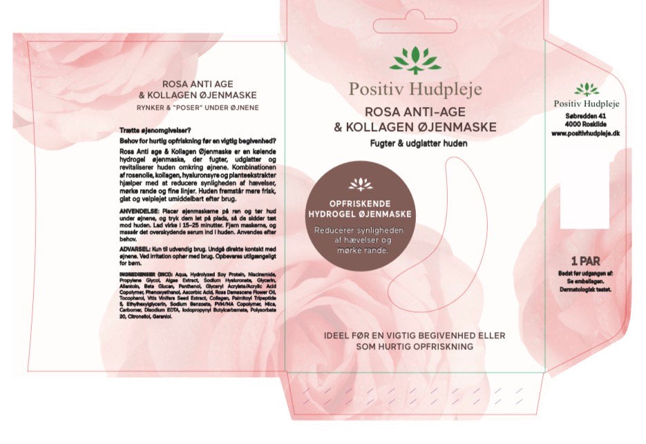 ROSA ANTI AGE & KOLLAGEN ØJENMASKE