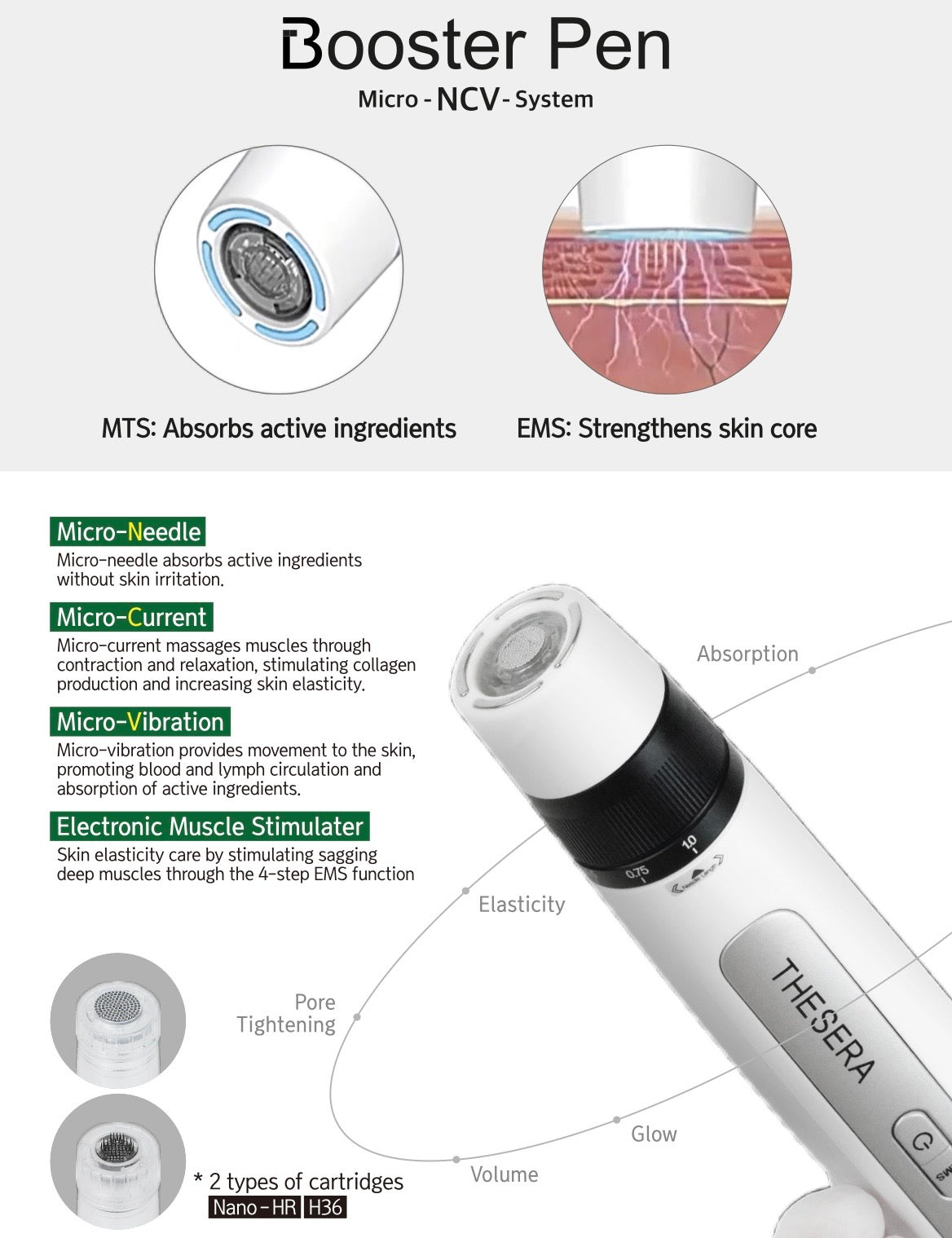 THESERA Booster Pen™ K-Beauty (B2B)