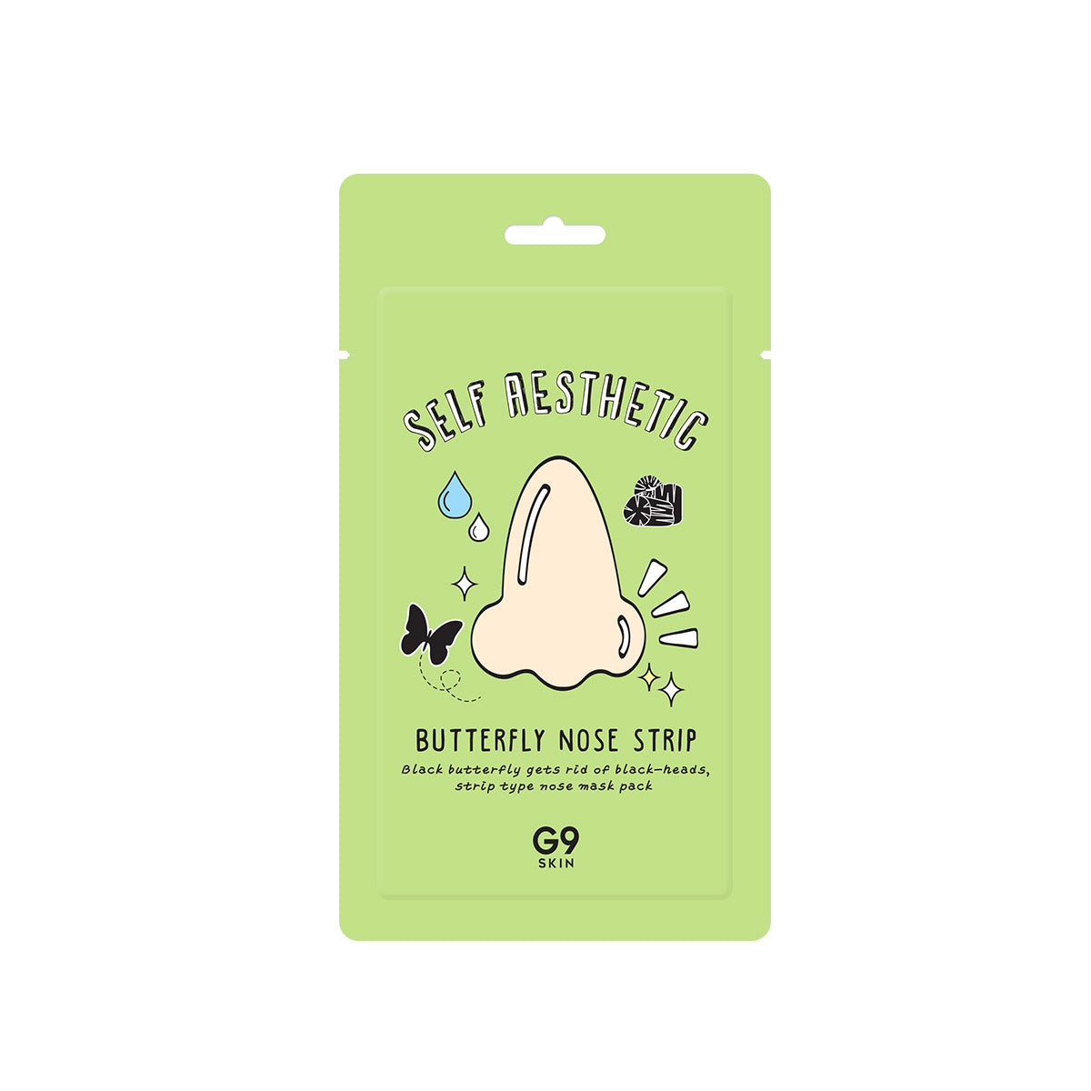 G9SKIN SELF AESTHETIC BUTTERFLY NOSE STRIP K-beauty (B2B)
