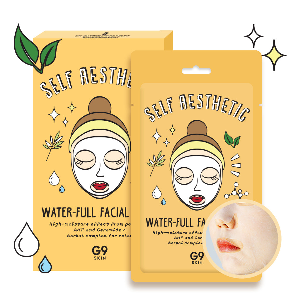 G9SKIN SELF AESTHETIC WATERFUL FACIAL MASK K-beauty (B2B)