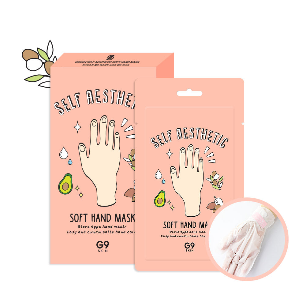 G9SKIN SELF AESTHETIC SOFT HAND MASK K-beauty