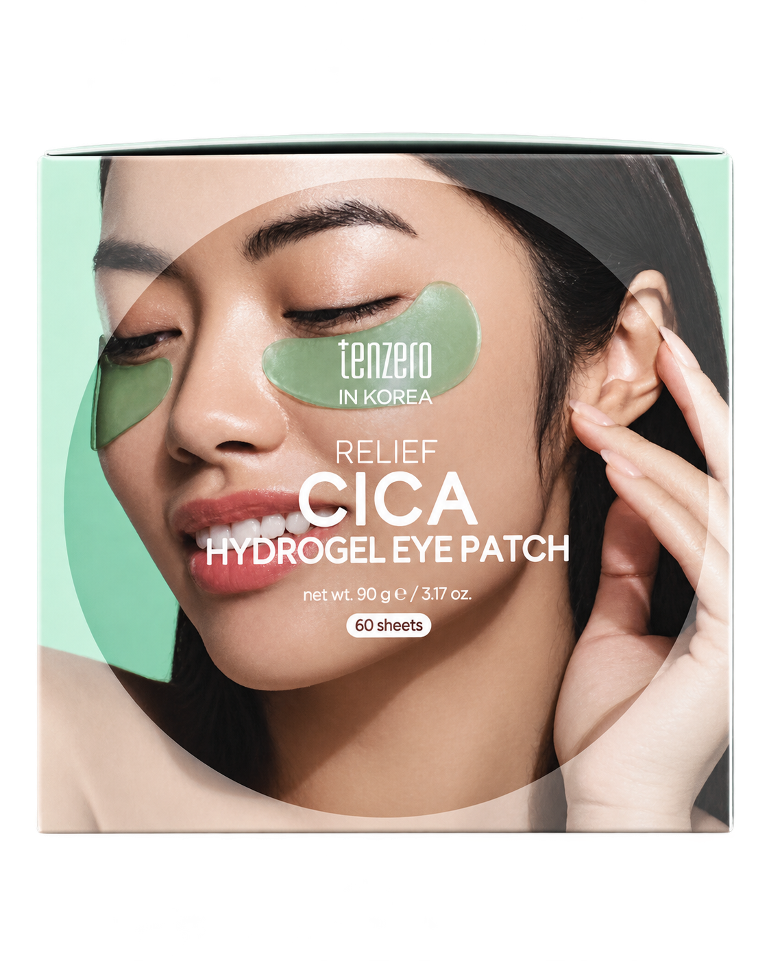 TENZERO Relief Cica Hydrogel Eye Patch K-beauty