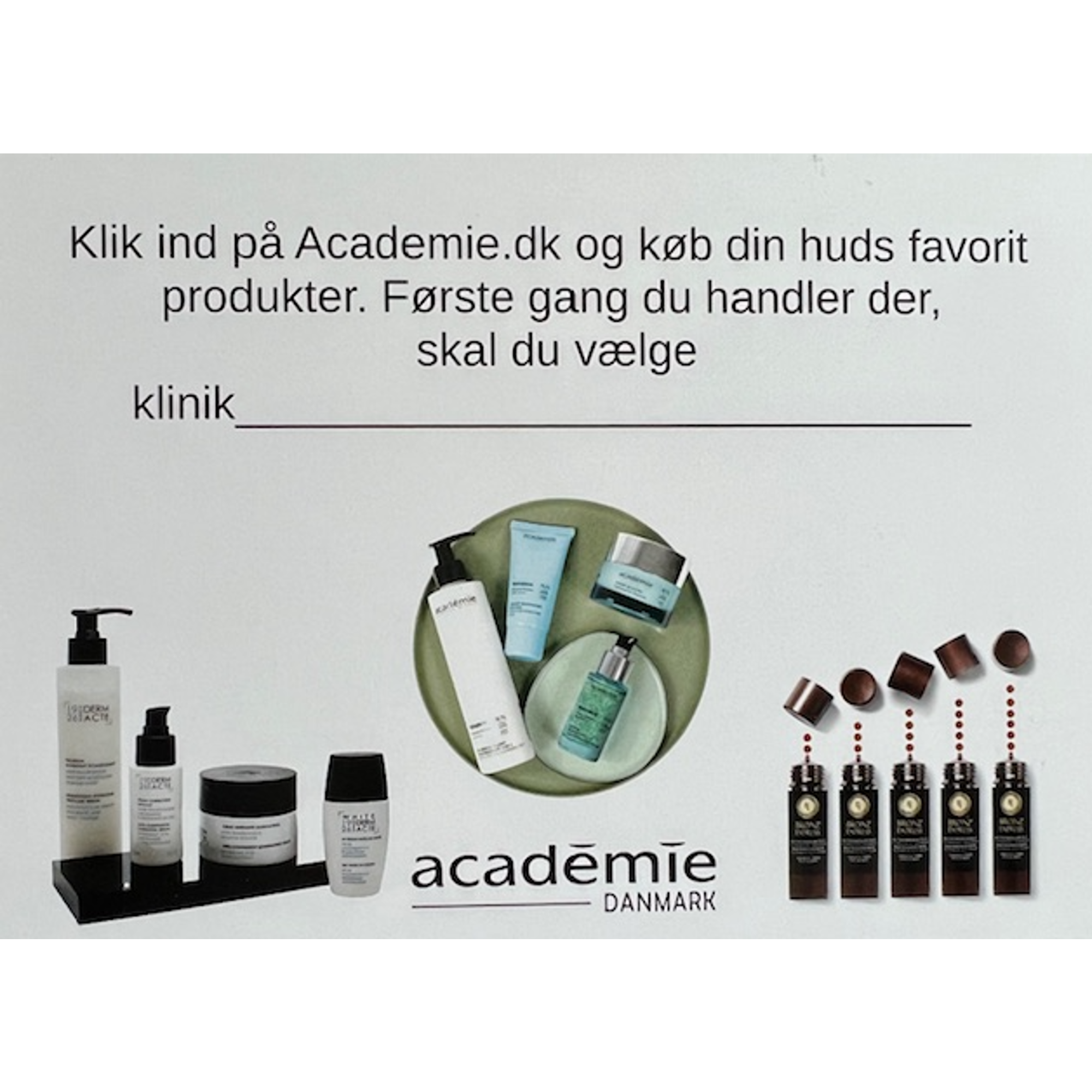 KUNDE POSTKORT TIL ACADEMIE.DK